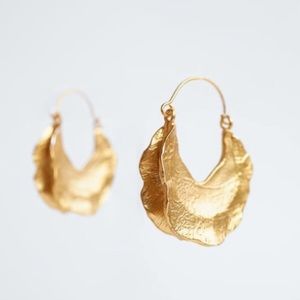 Zara Texture Hoop Earrings!